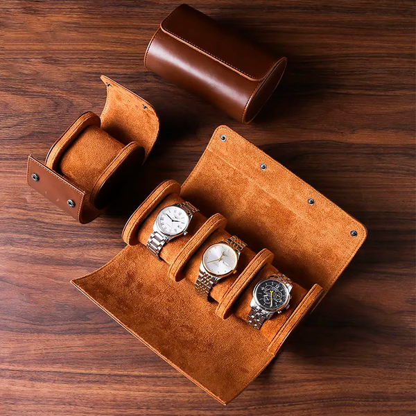 Porta relojes de cuero - Ibbeton Premium